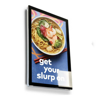 Slimline Digital Advertising Display Screen