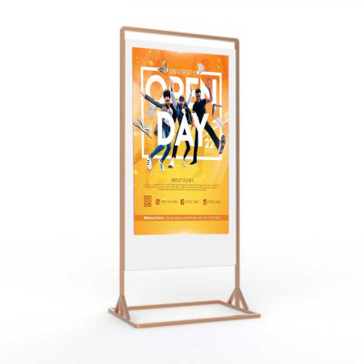 Super Slim Digital Advertising Poster Display